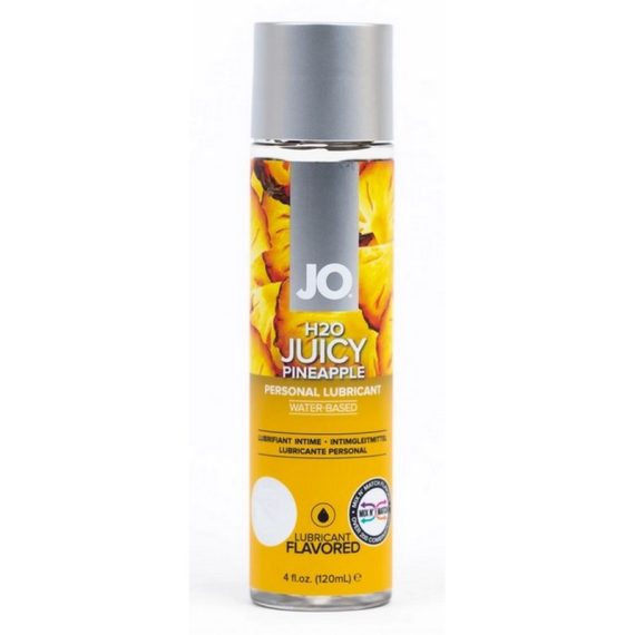 JO H20 water based flavored lubricant - juicy pineapple